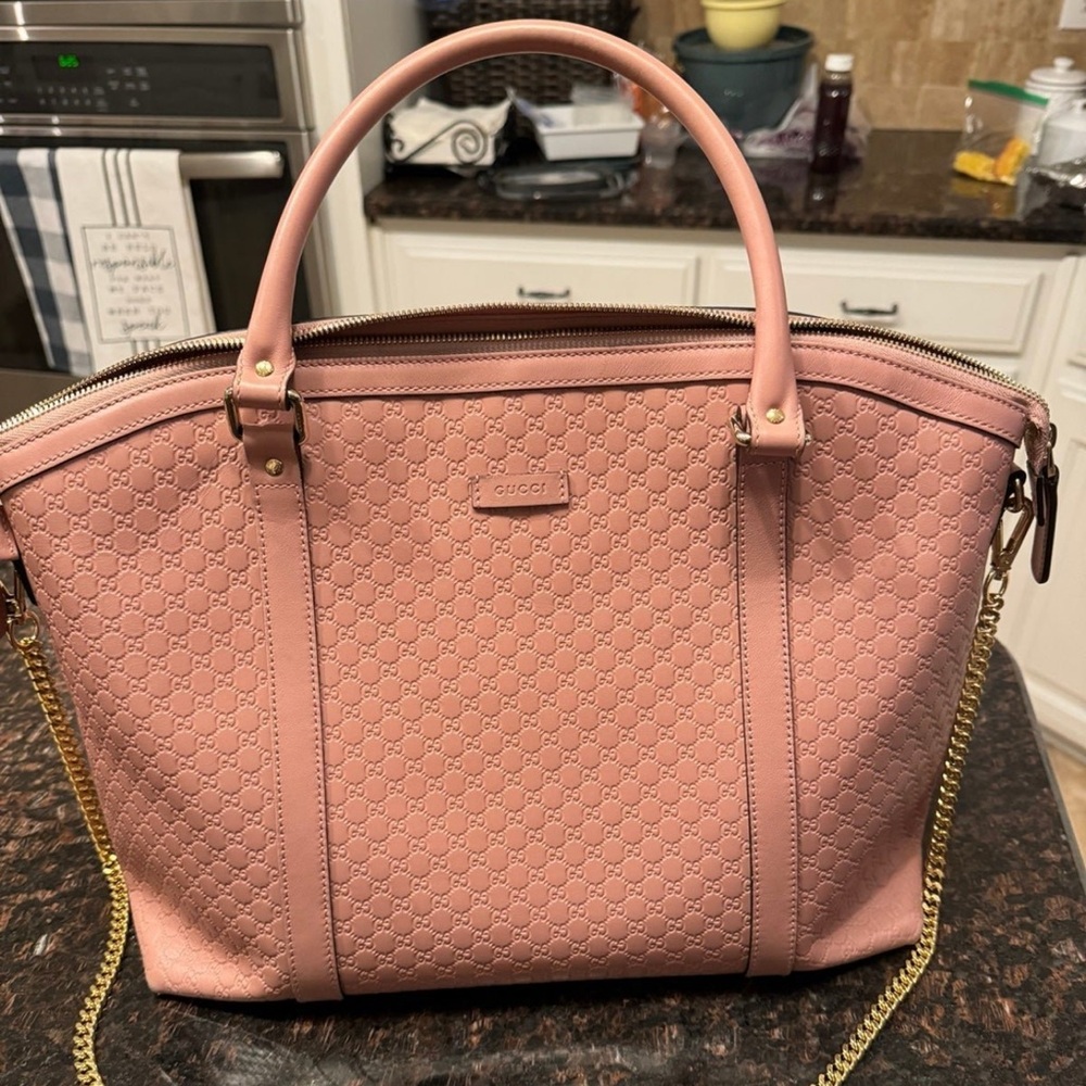 Gucci guccissima hand bag
